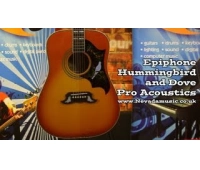 Электро-акустическая гитара EPIPHONE DOVE PRO ACOUSTIC/ELECTRIC W/FISHMAN VINTAGE BROWN SUNBURST