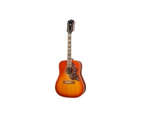 Электро-акустическая гитара EPIPHONE Hummingbird 12-String Aged Cherry Sunburst