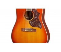 Электро-акустическая гитара EPIPHONE Hummingbird 12-String Aged Cherry Sunburst