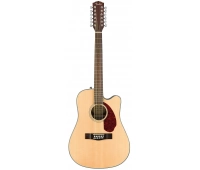 Электроакустическая гитара Fender CD-140SCE DREAD 12 NAT W/C