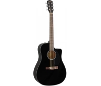 Электроакустическая гитара Fender CD-60SCE Dread Black WN