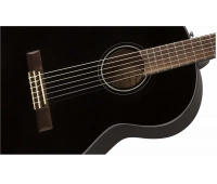 Классическая гитара Fender CN-60S NYLON, BLACK WN