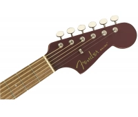 Электроакустическая гитара Fender Malibu Player Burgundy Satin WN