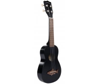 Укулеле KALA MK-SS/BLK MAKALA SHARK, SOPRANO UKULELE, BLACKTIP