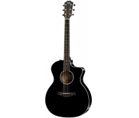 Электроакустическая гитара TAYLOR 214CE-BLK DLX