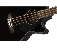 Электроакустическая бас-гитара Fender CB-60SCE Bass Black LR