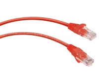 Патч-корд медный CABEUS PC-UTP-RJ45-Cat.5e-5m-RD (7689c)