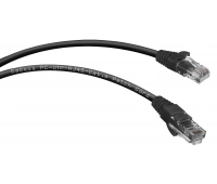 CABEUS PC-UTP-RJ45-Cat.6-0.3m-BK (8661c)