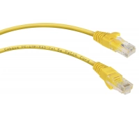 Патч-корд медный CABEUS PC-UTP-RJ45-Cat.6-0.5m-YL (8704c)