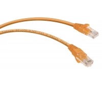 Патч-корд медный CABEUS PC-UTP-RJ45-Cat.6-5m-OR (8702c)