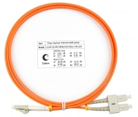 Патч-корд CABEUS FOP-62-LC-SC-1,5m (7606c)