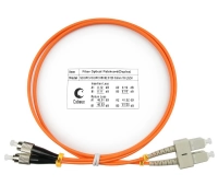 Патч-корд CABEUS FOP-62-SC-FC-25m (8436c)