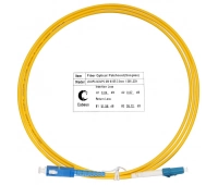 Патч-корд CABEUS FOP(s)-9-LC-SC-3m (7521c)