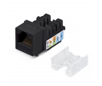 CABEUS KJ-RJ45-Cat.6-90-SW-BK (10102c)