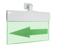 Оповещатель пожарный световой премиум-класса ИП Раченков А.В. М-12 ULTRA Стрелка влево, универсальное крепление