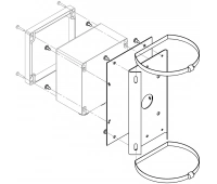 Кронштейн для крепления коробок Тахион КС-1-04