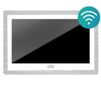 Монитор видеодомофона CTV CTV-M5102AHD W (белый)