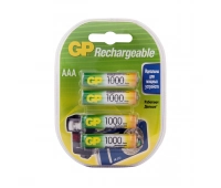GP Batteries GP 100AAAHC AAA (GP 100AAAHC-2DECRC4), упак. 4 шт.