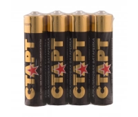 Алкалиновые батарейки СТАРТ 1,5 В, AAA, LR03, упак. 4 шт.