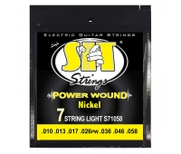 Cтруны для 7-ми струнной электрогитары Siemens SIT STRINGS S71058