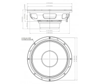Динамик среднебасовый EIGHTEEN SOUND 12NMB1000/8