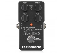 Гитарная педаль эффектов дисторшн TC Electronic DARK MATTER DISTORTION