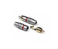 Разъем тюльпан кабельный RCA Invotone RCA400M/RD