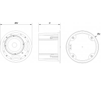 Потолочная акустическая система Das Audio DECO-6-TB