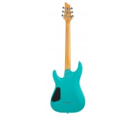 Гитара электрическая шестиструнная Schecter C-6 Deluxe SAQ Satin Aqua