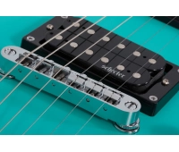 Schecter C-6 Deluxe SAQ Satin Aqua