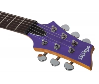 Гитара электрическая шестиструнная Schecter C-6 Deluxe SAQ Satin Aqua