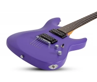 Гитара электрическая шестиструнная Schecter C-6 Deluxe SAQ Satin Aqua