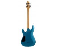 Гитара электрическая шестиструнная Schecter C-6 Deluxe SAQ Satin Aqua