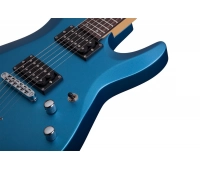 Гитара электрическая шестиструнная Schecter C-6 Deluxe SAQ Satin Aqua