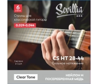 Струны для класcической гитары Sevillia Clear Tone CS HT28-44