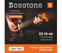 Струны для электрогитары Bosstone Clear Tone ES 10-46