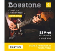 Струны для электрогитары Bosstone Clear Tone ES 9-46