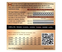 DEAN MARKLEY 2087 - Helix HD Acoustic CL PHOS