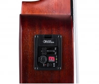 Укулеле концертное LUNA UKE VMC CE RDS
