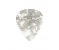 Медиаторы Medium Celluloid White Pearl Boss BPK-12-WM