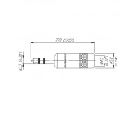 Разъем джек стерео Neutrik NYS231BG