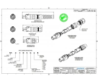 Разъем Speaker Connector (кабельный) Amphenol SP-4-FS