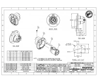 Разъем блочный 6 контактов Amphenol AP-6-13