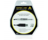 Гитарный USB-аудиоинтерфейс (кабель) Behringer GUITAR 2 USB