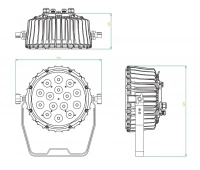 INVOLIGHT LEDPAR154W