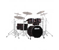 Ударная установка DDRUM HYBRID 6 BLK RED