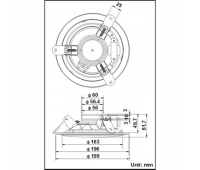 Громкоговоритель потолочный SHOW CSL-6112