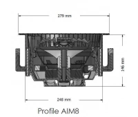 Встраиваемая стерео акустическая система SpeakerCraft PROFILE AIM8 DT THREE ASM58603-2