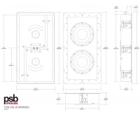 PSB CS IW SUB28 white