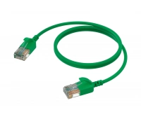 Тонкий патч-корд CAT6A U/UTP Procab CSD560G/0.15